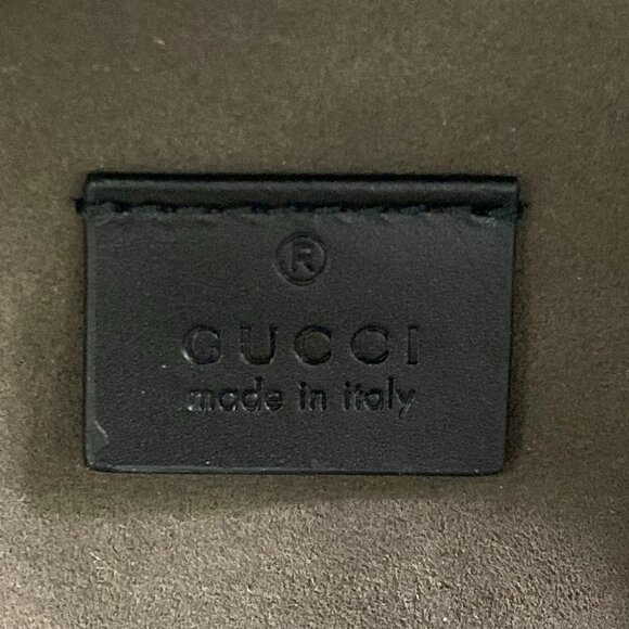 Gucci GG Supreme Backpack 406370 Beige Black PVC Leather main image 15